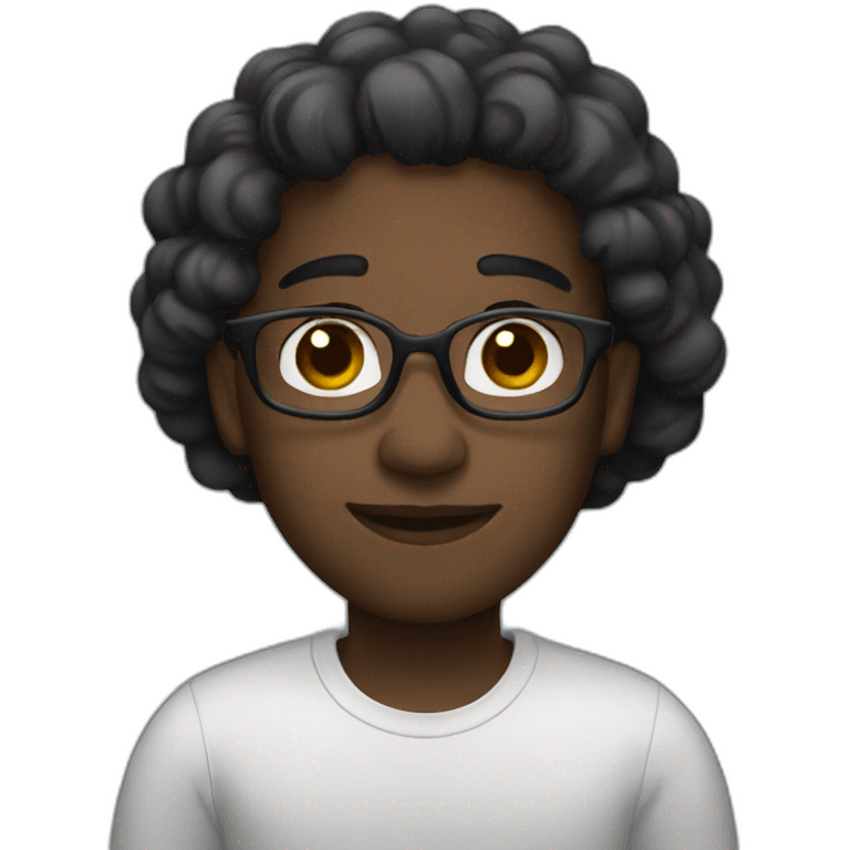 black m emoji