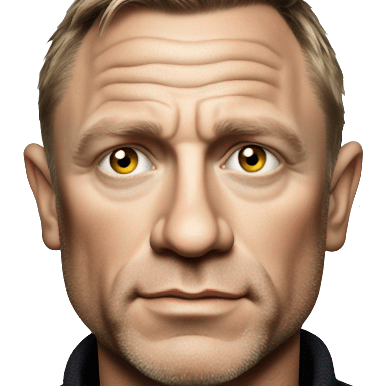 Daniel Craig The Weekend emoji