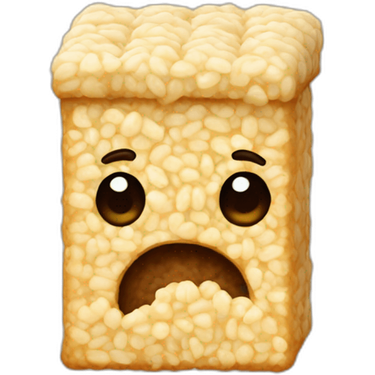 Rice crispy treat emoji