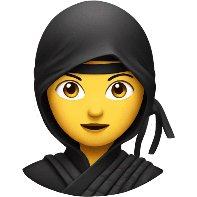 Ninja lady emoji