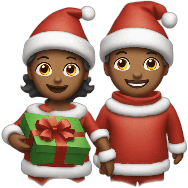 christmas dors emoji