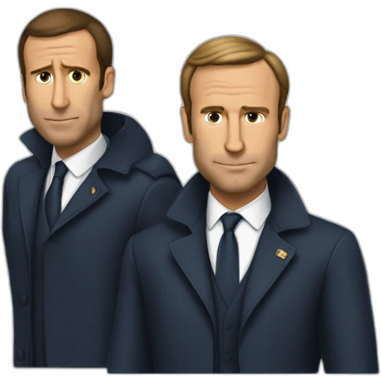 macron simpson emoji