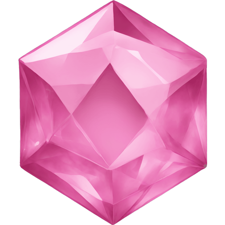 Pink crystal  emoji