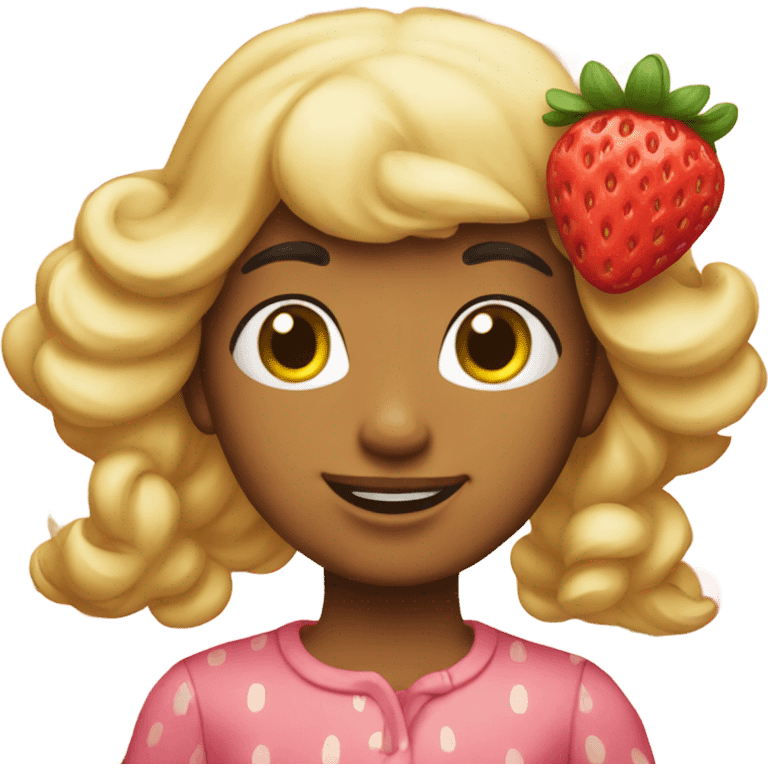 Strawberry shortcake  emoji