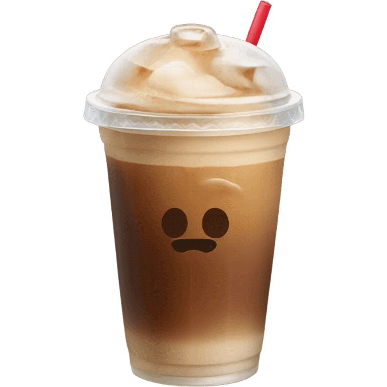 Iced coffee emoji