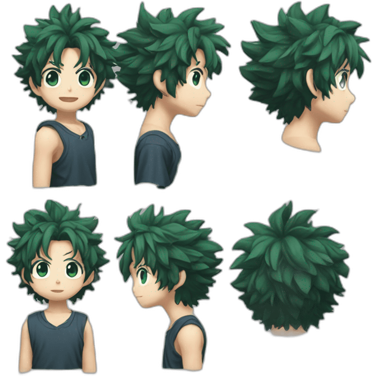 Izuku midorya emoji