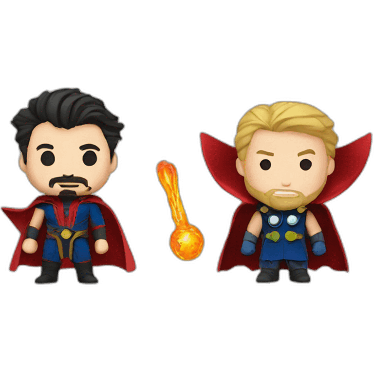 Dr strange and Thor emoji