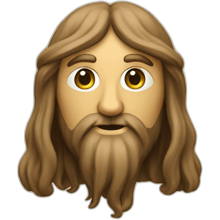 Un dedo de ok con forma de cuadro de leonardo da vinci emoji