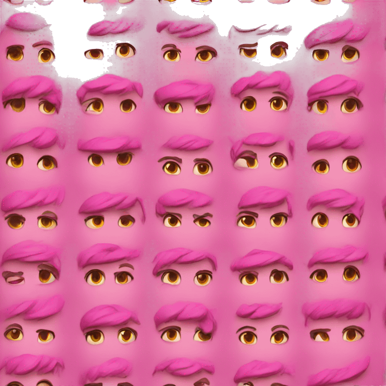 Netflix pink emoji