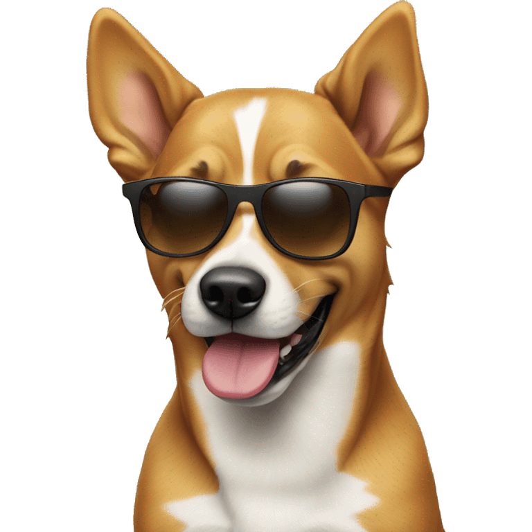 Dog With Sunglasses  emoji