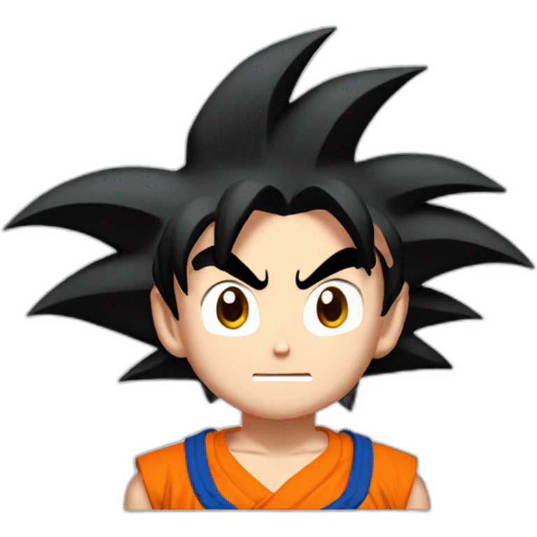 Goku face emoji