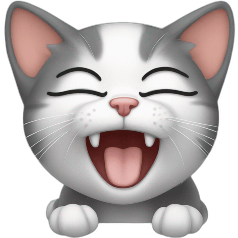 sneezing cute kitten emoji