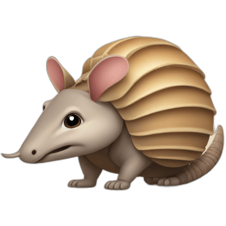 cute armadillo emoji