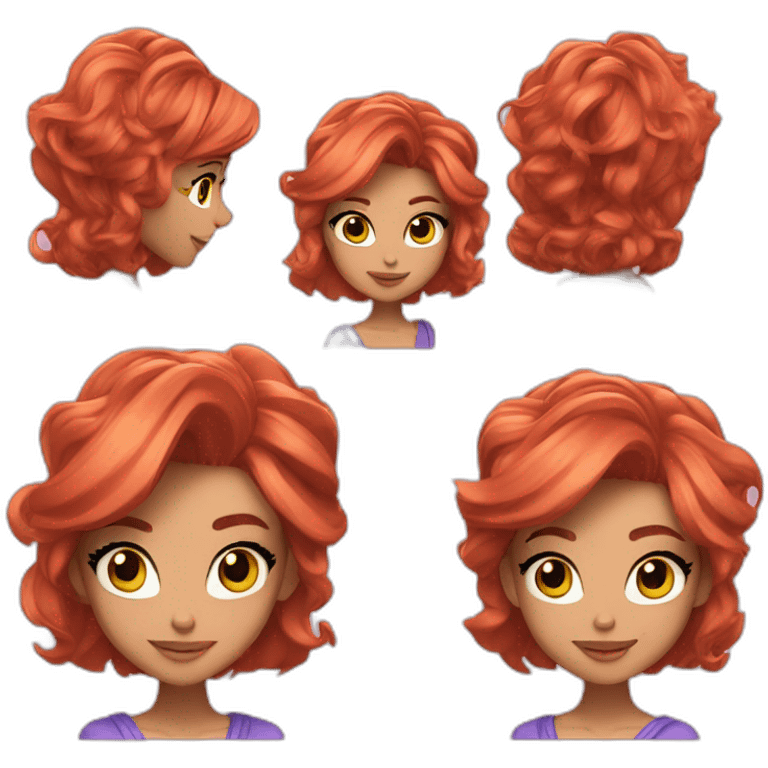 winx club bloom emoji