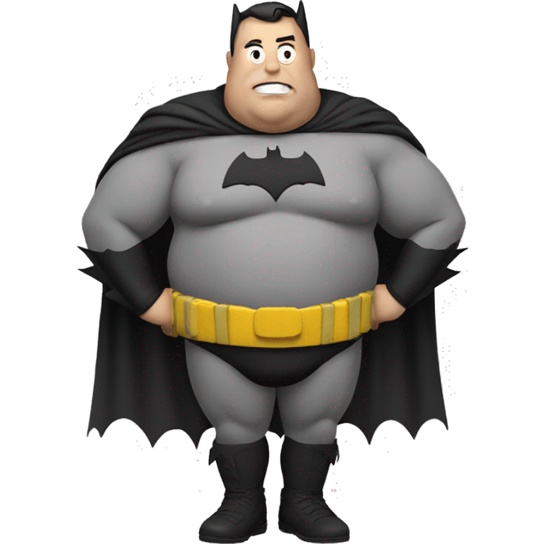 Fat Batman emoji