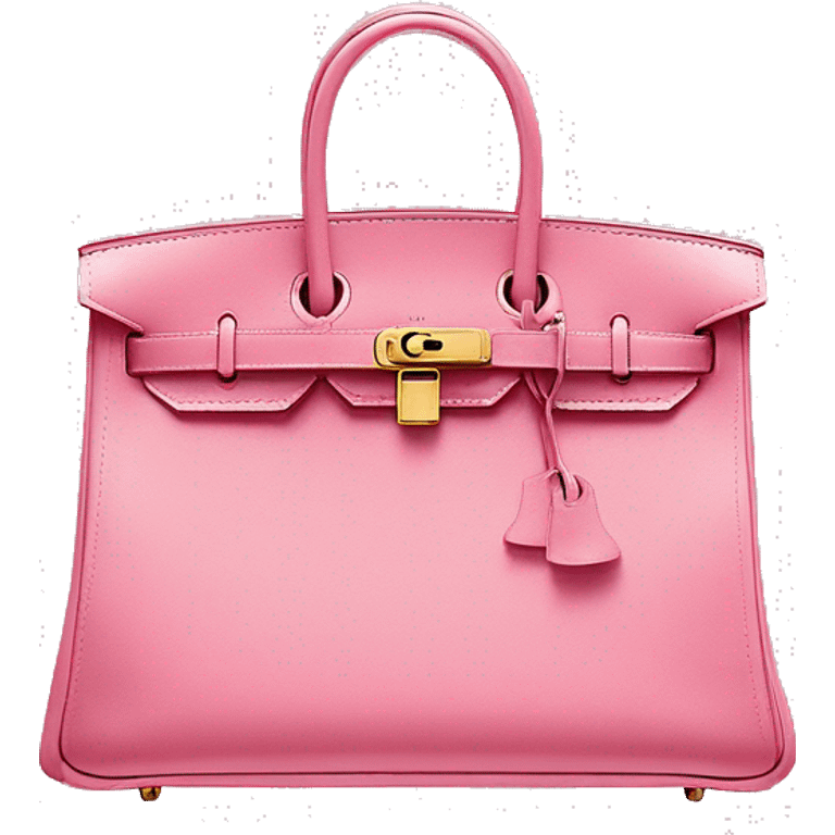 ￼pink Hermes Birkin￼ emoji