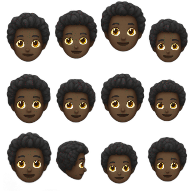 Negre emoji