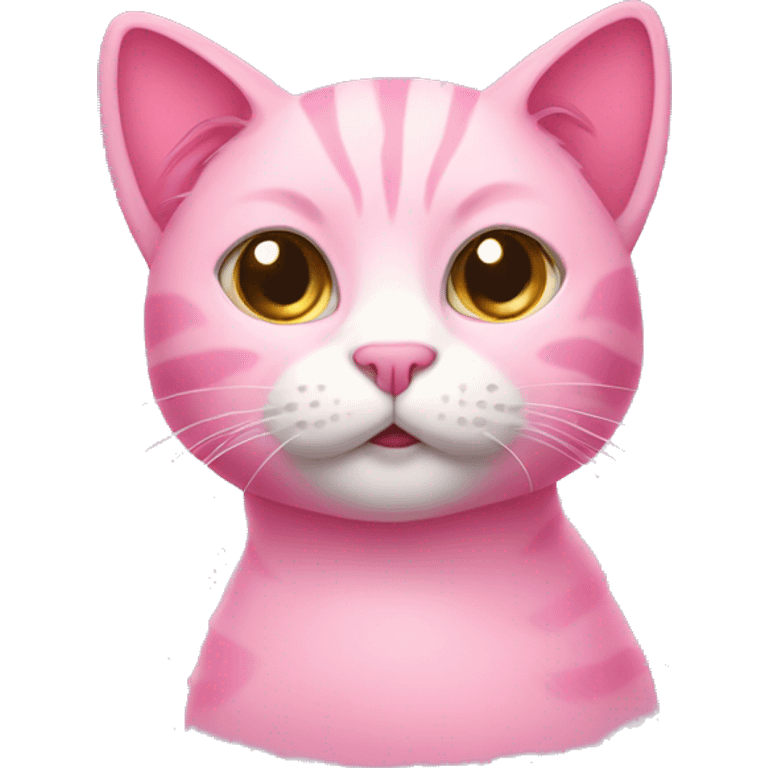 pink cat emoji