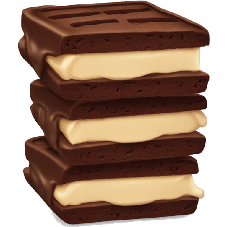 Chocolate sandwich  emoji