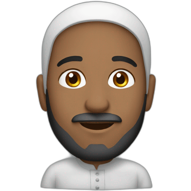 A muslim man emoji