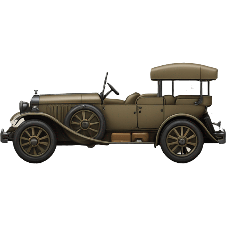  1930 WW1 Mercedes German Staff Car emoji