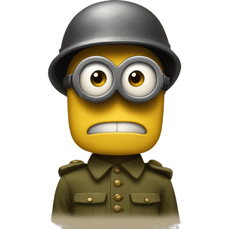 1940s minion soldier emoji