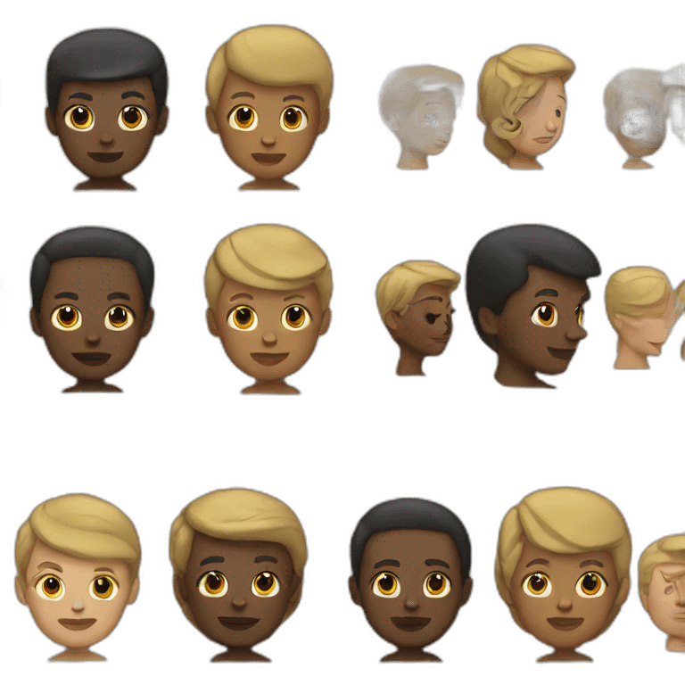 Donald trump African American emoji