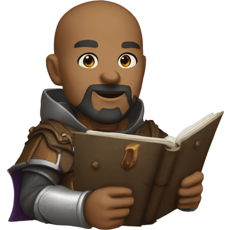 dungeon master in front of dm screen emoji