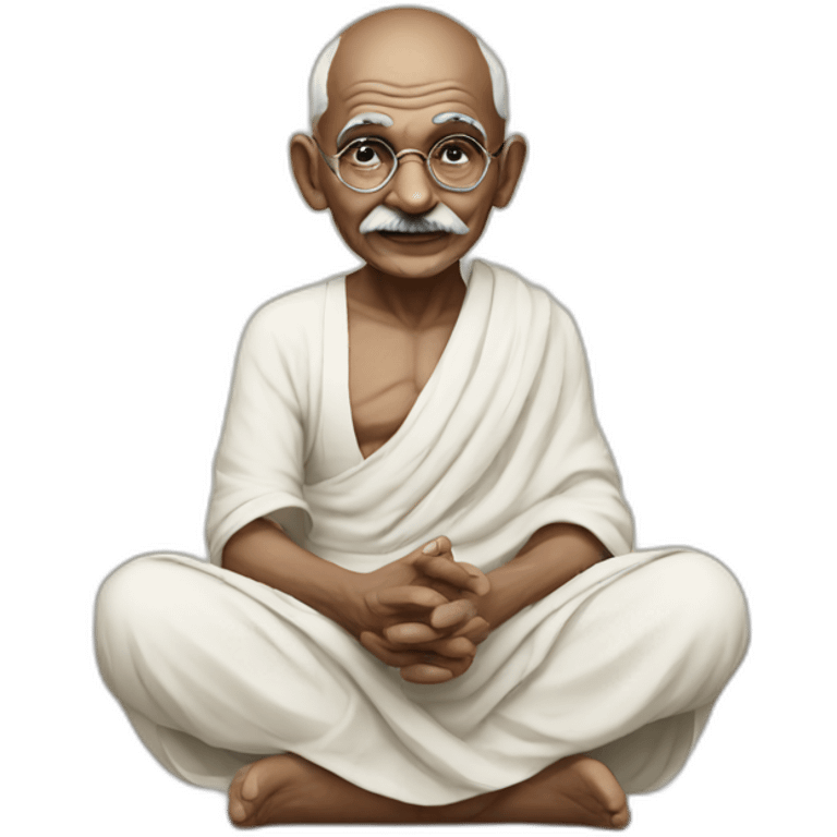 Gandhi emoji