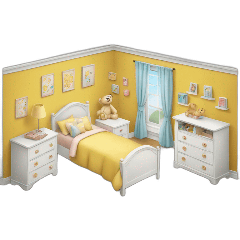 child's room emoji