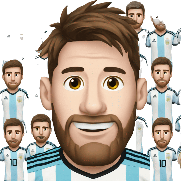 Messi argentina emoji