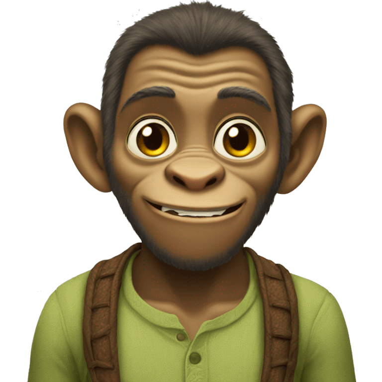 monkey shrek emoji