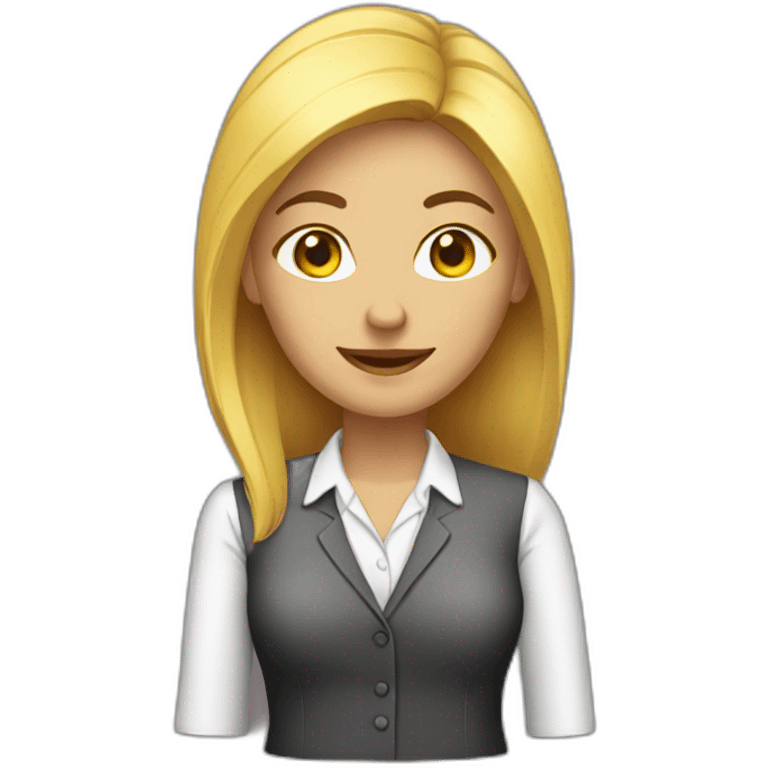 Saleswoman emoji