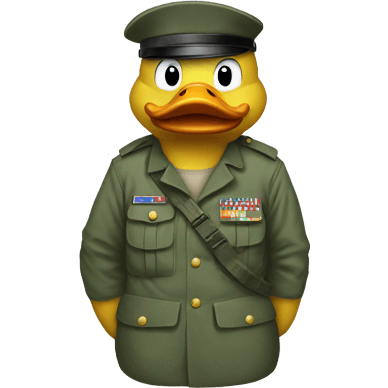 military duck emoji