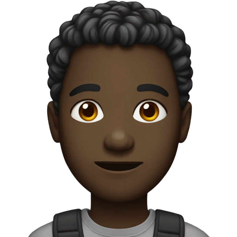 black person emoji