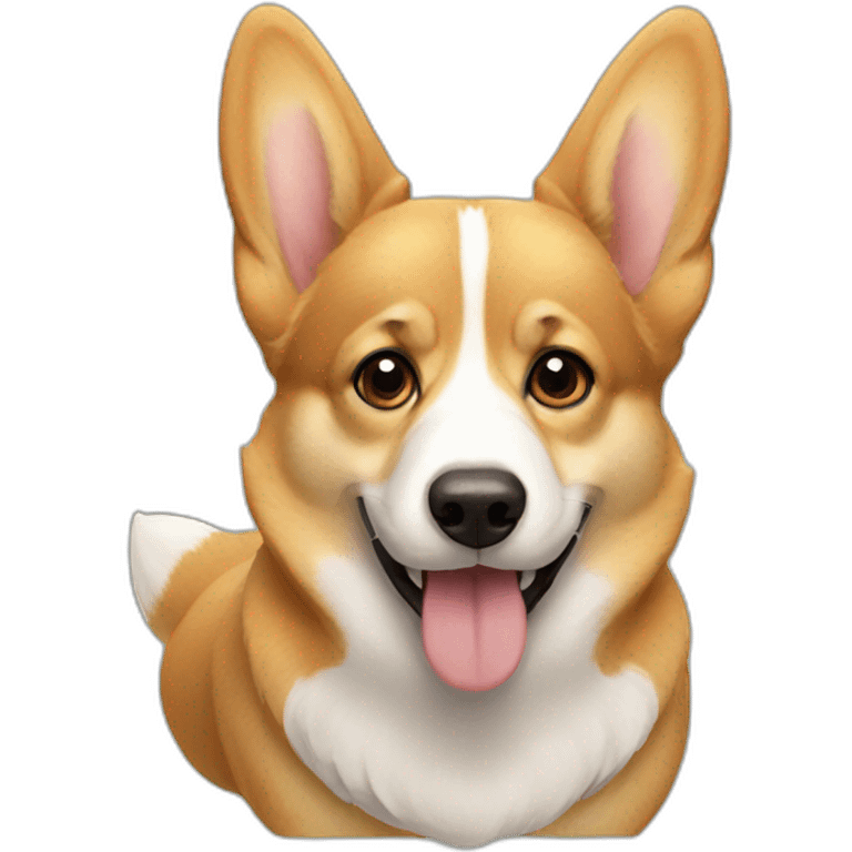 three corgis emoji