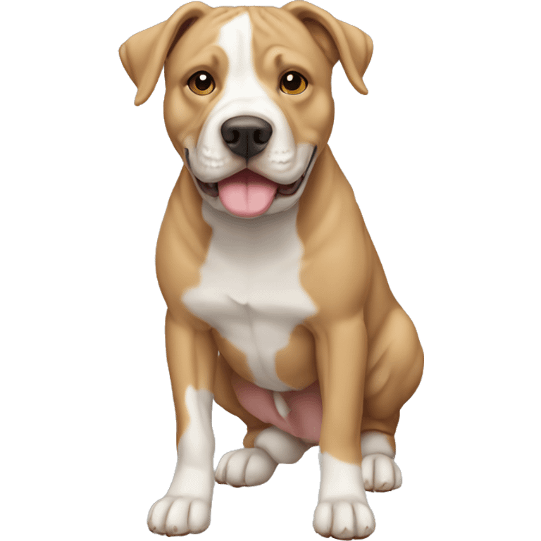 American stafford shire pit  emoji