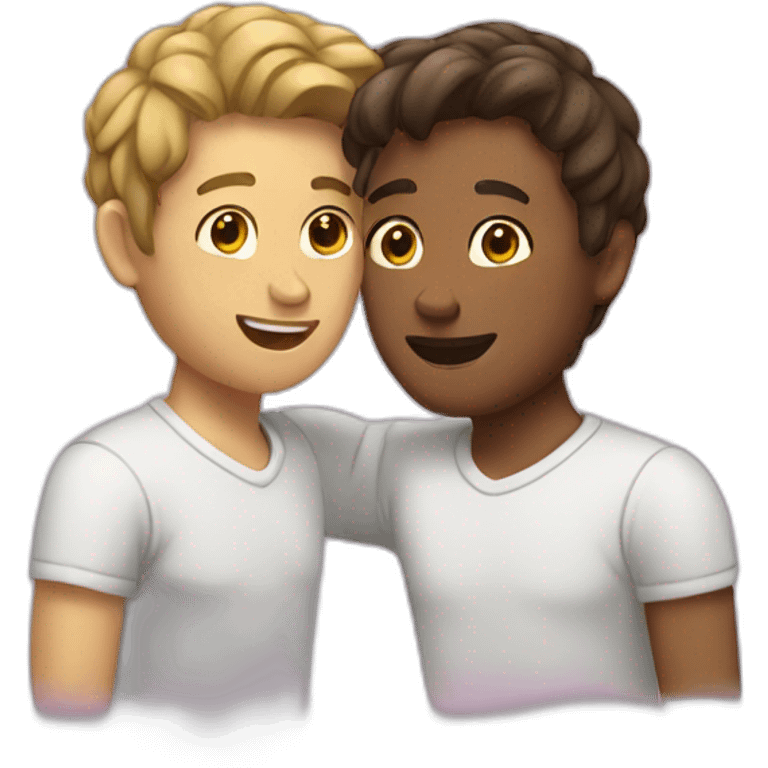 gays loving emoji