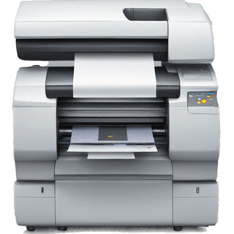 large printer emoji