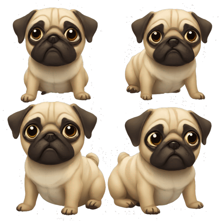 PJ PUG-A-PILLAR emoji