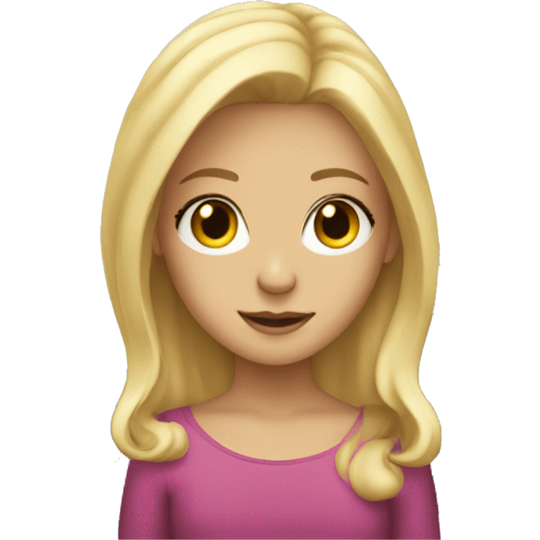 Blonde girl at a piano emoji