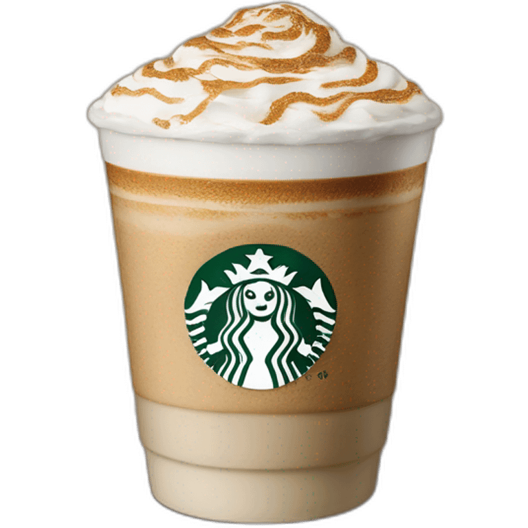 Latte Machiatto Starbucks Coffee emoji