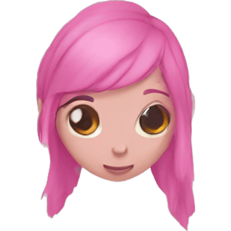 Pixie pink emoji