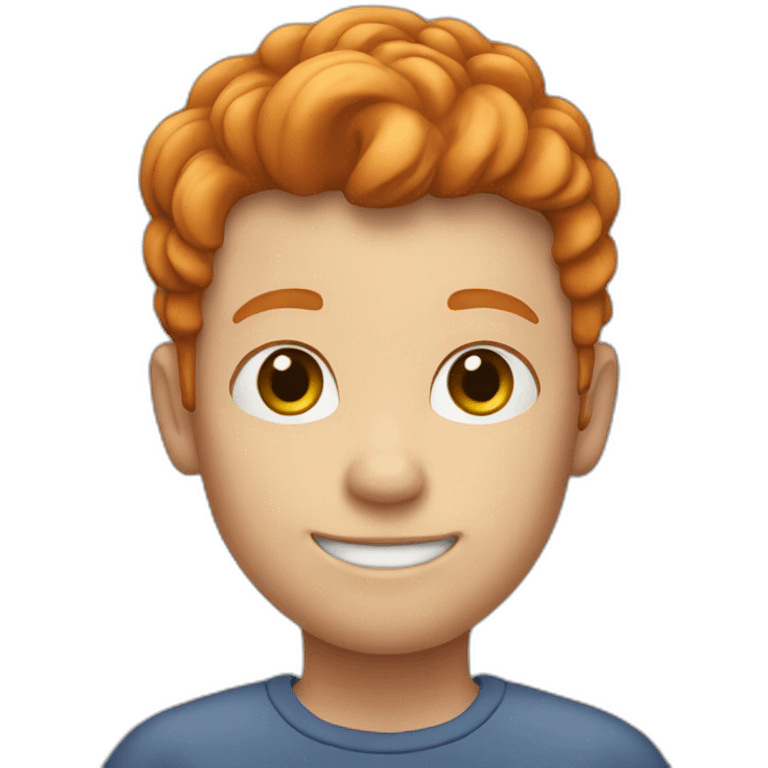 little ginger boy emoji