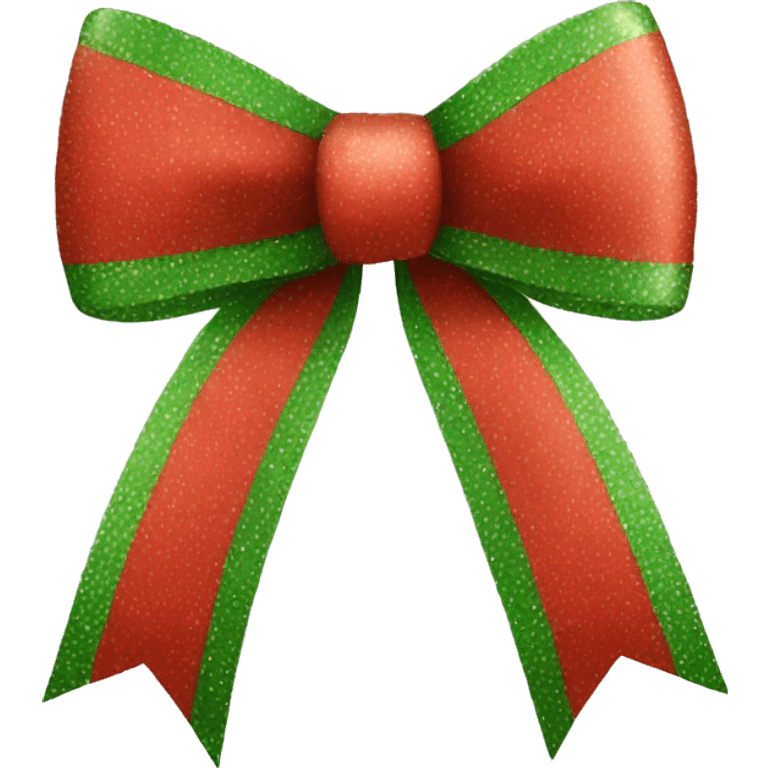 christmas bow emoji