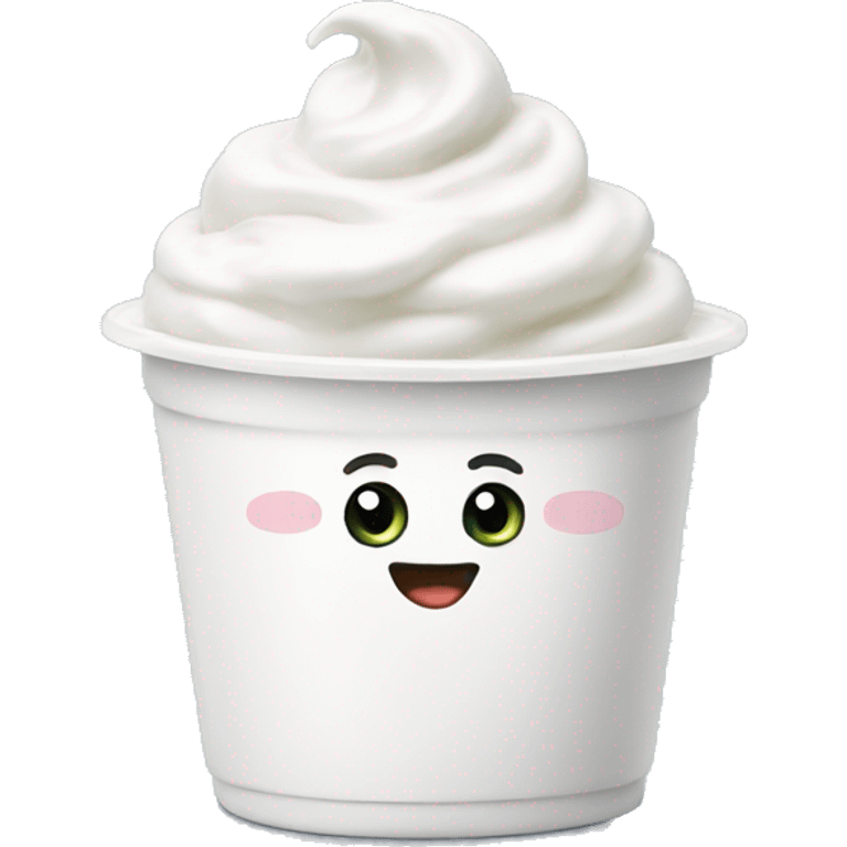 Yogurt emoji