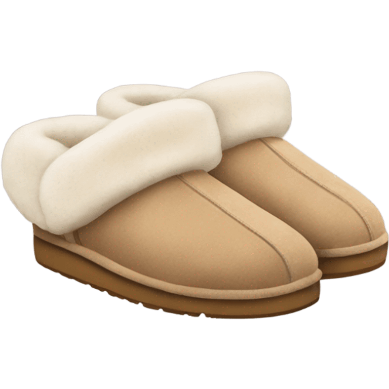 UGG slippers  emoji