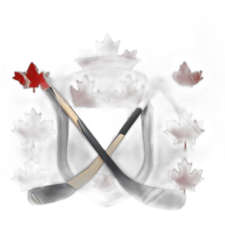 Canadians hockey logo emoji