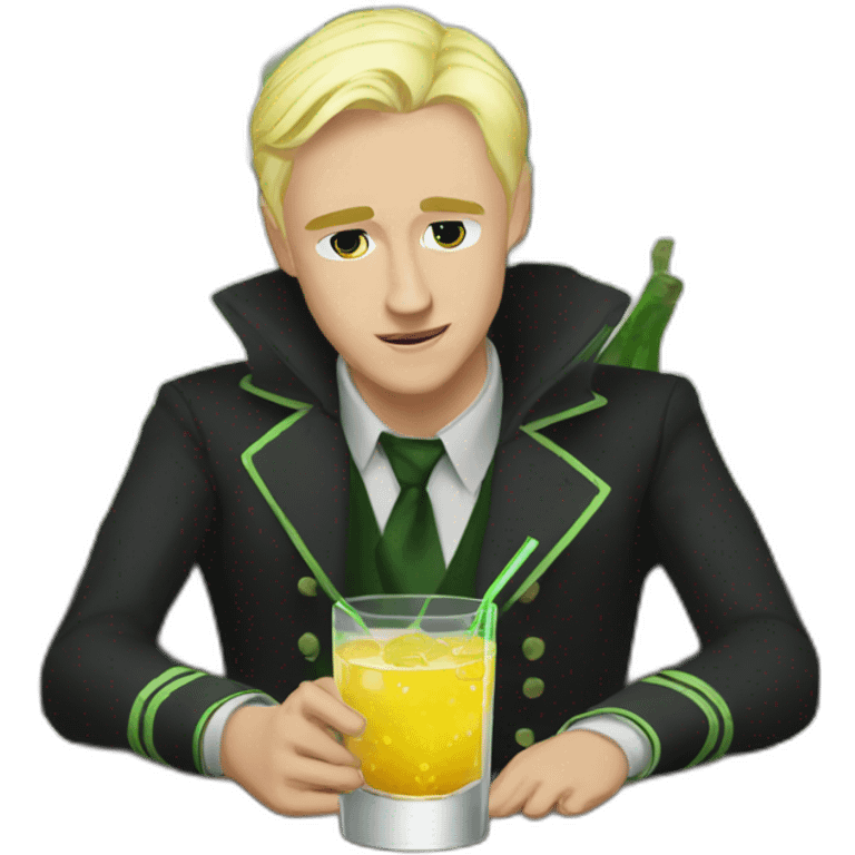 malfoy drink vodka emoji