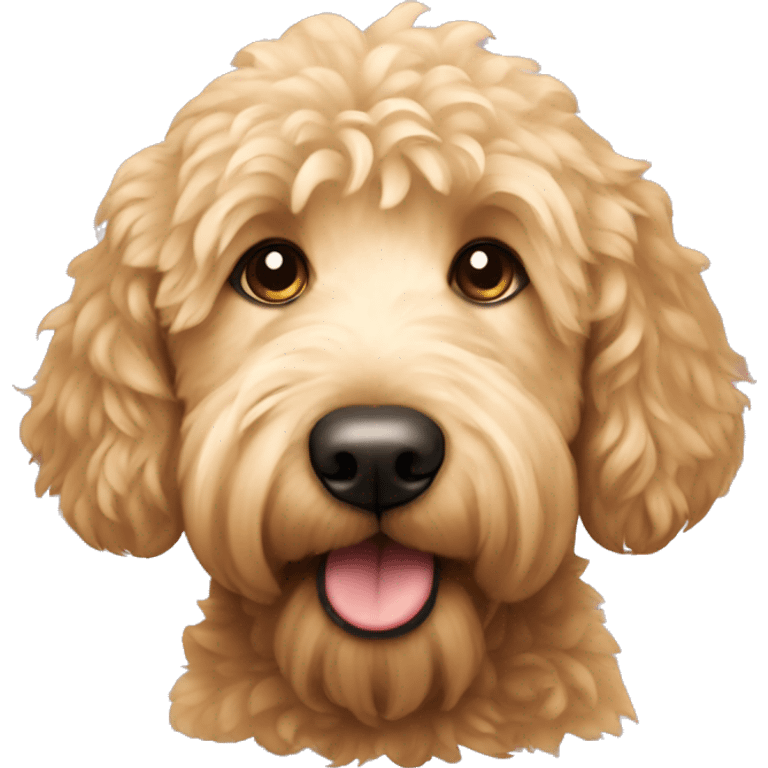 golden doodle  emoji